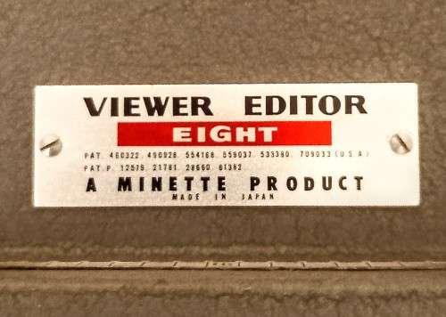 Vintage Minette Japan 8mm Film Viewer and Editor