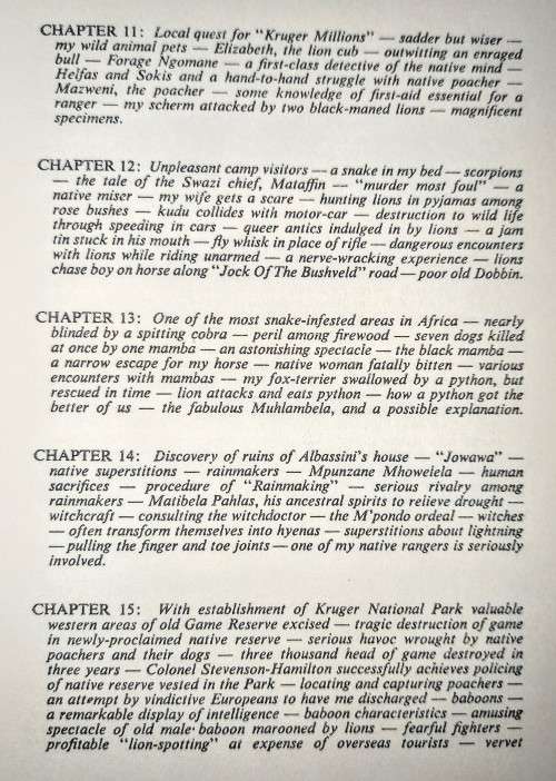 Memories of a Game Ranger by Harry Wolhuter. Hardcover. 1961