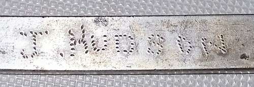 Rare Vintage W. Marples and Sons Sheffield Swan Neck Mortise Chisel