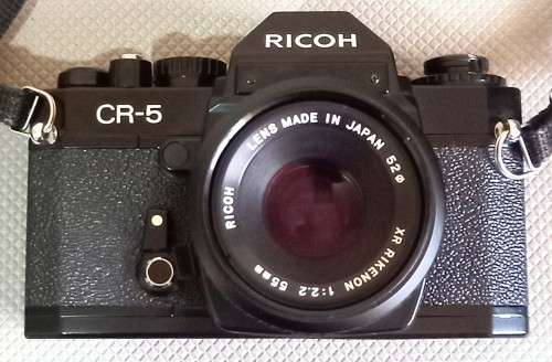 Ricoh CR-5 SLR 35mm Film Camera in Working Condition