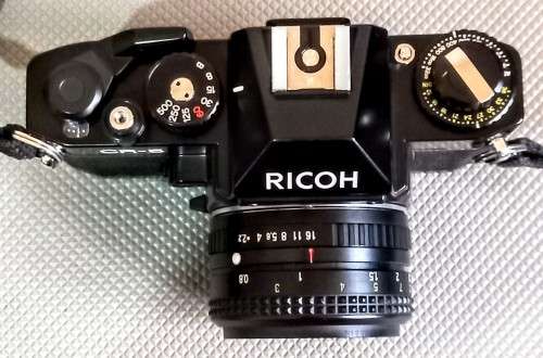 Ricoh CR-5 SLR 35mm Film Camera in Working Condition