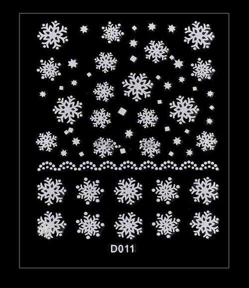 NAIL ART - SNOWFLAKE