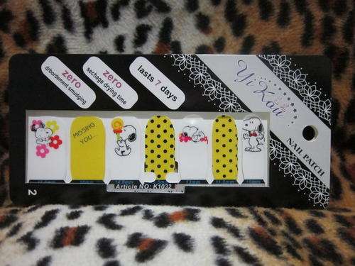 NAIL ART - FULL COVER WRAP