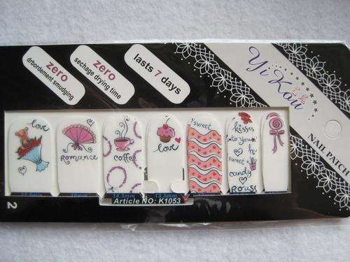 NAIL ART - FULL COVER WRAP