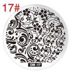 NAIL ART IMAGE STAMPING PLATE (OM-17)