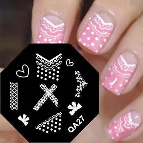 NAIL ART STAMPING PLATE (QA27)