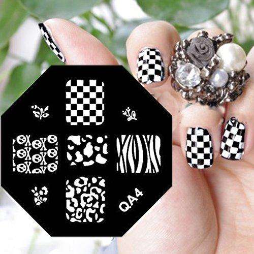 NAIL ART STAMPING PLATE (QA4)