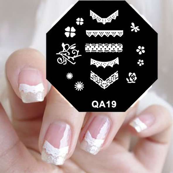NAIL ART STAMPING PLATE (QA19)