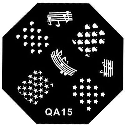 NAIL ART STAMPING PLATE (QA15)