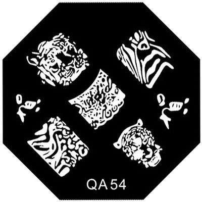 NAIL ART STAMPING PLATE (QA54)
