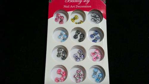 NAIL ART 3D DECORATION - BOWS