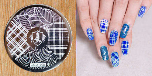 NAIL ART IMAGE STAMPING PLATE (H'eH'e SERIES)