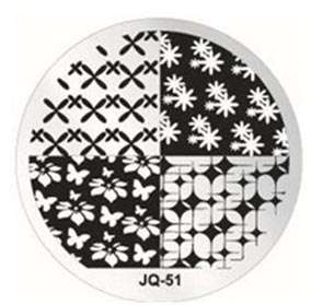 NAIL ART IMAGE STAMPING PLATE (JQ SERIES)