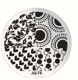 NAIL ART IMAGE STAMPING PLATE (JQ SERIES)