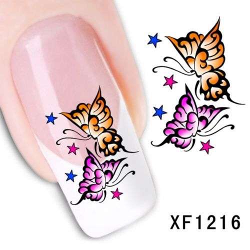 NAIL ART - WATER TRANSFER