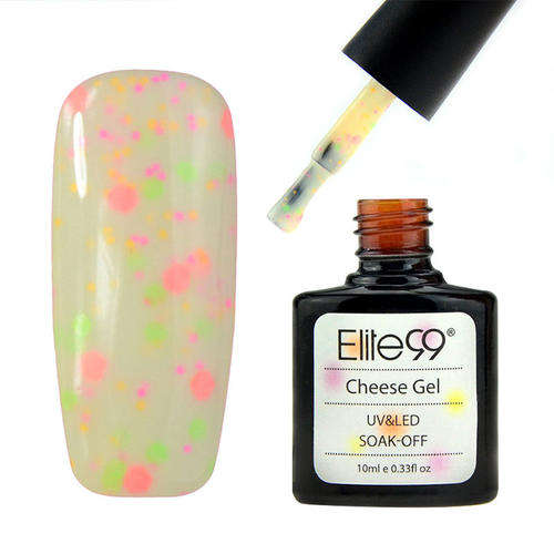 Elite99 10ml Cheese Candy Cream Soak Off UV/LED Gel Polish (Creamy White)