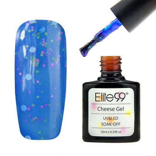 Elite99 10ml Cheese Candy Cream Soak Off UV/LED Gel Polish (Sea Blue)