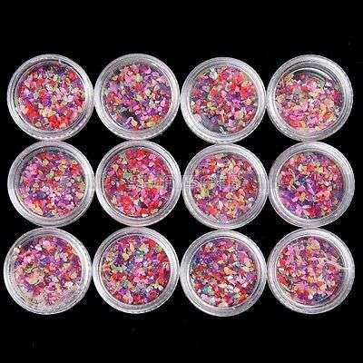 Mixed Color Crushed Shell for Nail art