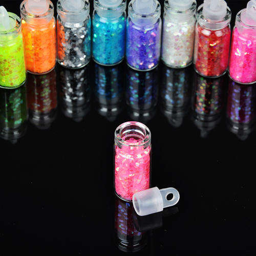 12 MINI BOTTLE MIXED NAIL ART