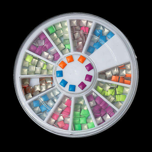 Nail Art Wheel - Neon Square