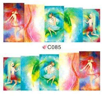 NAIL ART - WATER TRANSFER