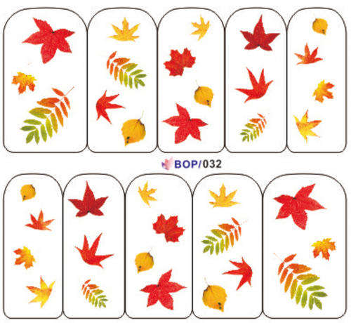 NAIL ART - WATER TRANSFER