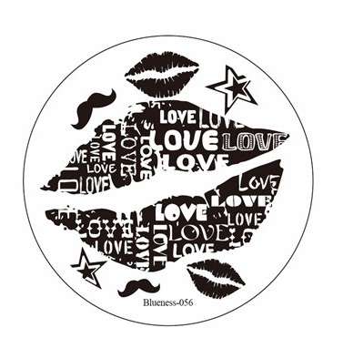 NAIL ART IMAGE STAMPING PLATE (BL-SERIES)