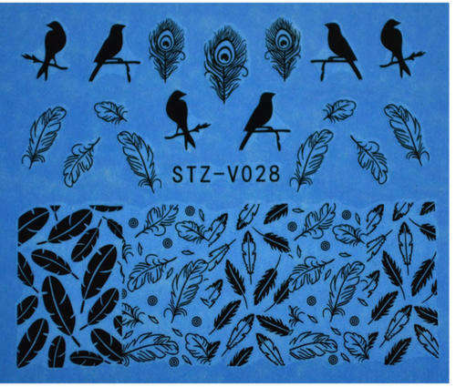 NAIL ART - WATER TRANSFER