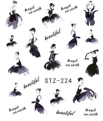 NAIL ART - WATER TRANSFER - WOMEN