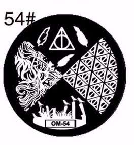 NAIL ART IMAGE STAMPING PLATE (OM-SERIES) ***SALE***