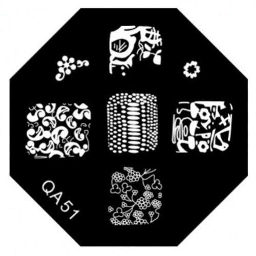 NAIL ART IMAGE STAMPING PLATE (QA-SERIES) ***SALE***