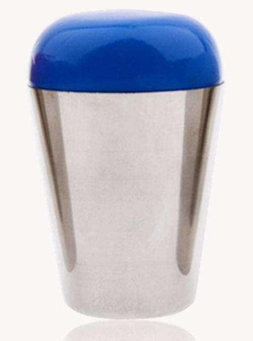 LARGE MARSHMALLOW SILICONE NAIL ART STAMPER - 4 CM HEAD - BLUE