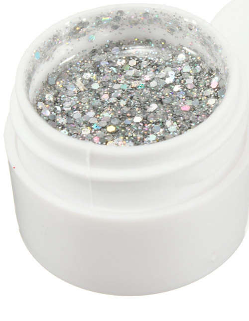 UV GEL - BIG GLITTER - SILVER