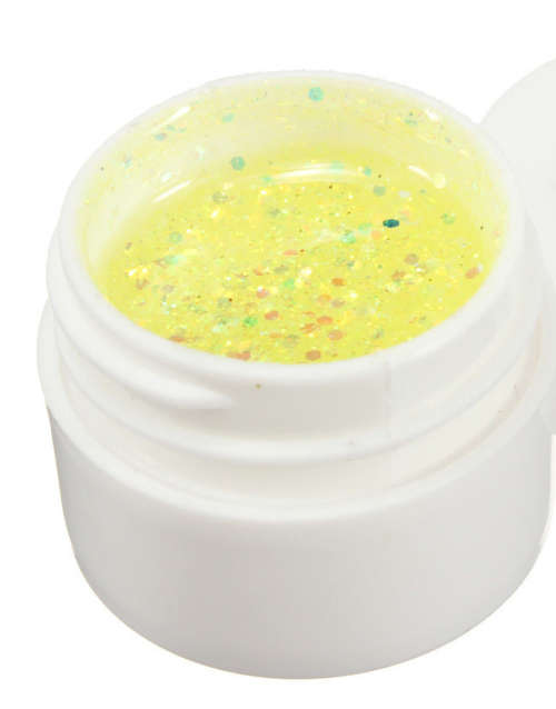 UV GEL - BIG GLITTER - YELLOW