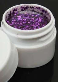 UV GEL - BIG GLITTER - PURPLE