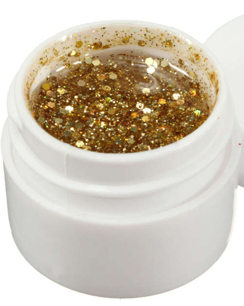 UV GEL - BIG GLITTER - GOLD
