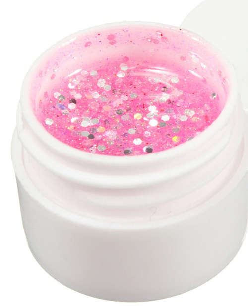 UV GEL - BIG GLITTER - PINK