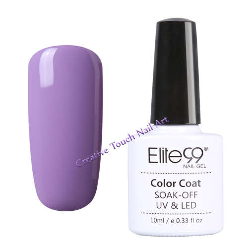 ELITE99 SOAK OFF UV/LED GEL NAIL POLISH - PURPLE SERIES - 002