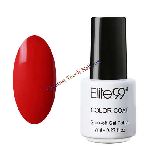 7ML ELITE99 SOAK OFF UV/LED COLOR GEL NAIL POLISH - RED ROSES