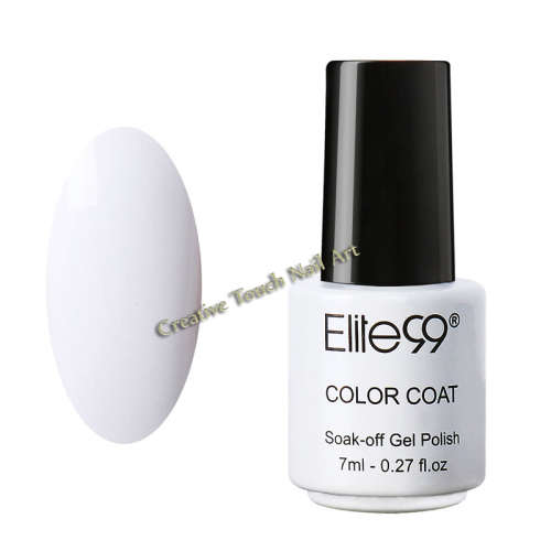 7ML ELITE99 SOAK OFF UV/LED COLOR GEL NAIL POLISH - SNOW FREEZE