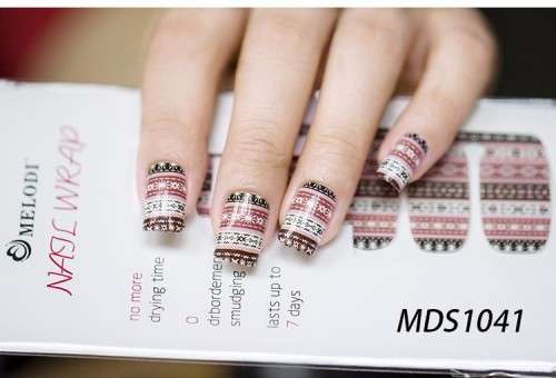 NAIL ART - INSTANT MANICURE WRAP (MELODI SERIES) - PATTERN