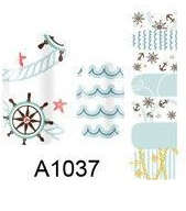 NAIL ART - INSTANT MANICURE WRAP (A SERIES) - SAILOR