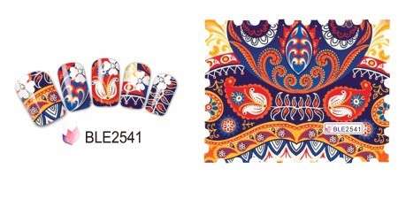WATER TRANSFER NAIL ART DECAL - STAMP