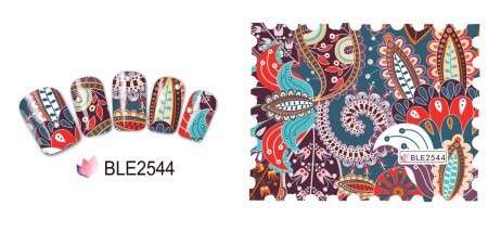 WATER TRANSFER NAIL ART DECAL - STAMP