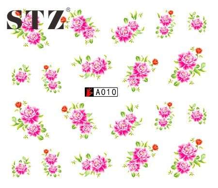 WATER TRANSFER NAIL ART DECAL - FLOWER