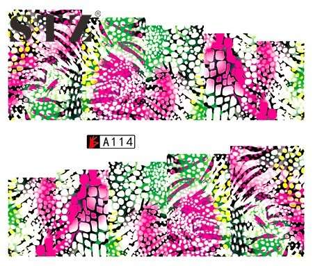 WATER TRANSFER NAIL ART DECAL - ANIMAL PRINT