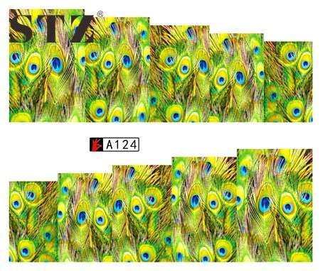 WATER TRANSFER NAIL ART DECAL - FEATHER