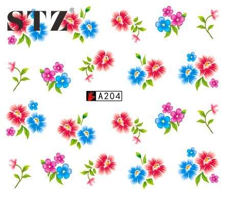 WATER TRANSFER NAIL ART DECAL - FLOWER