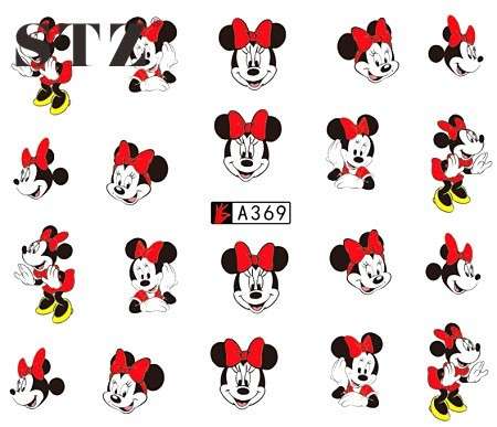 WATER TRANSFER NAIL ART DECAL - MICKEY MOUSE