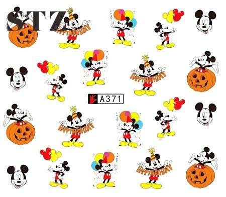 WATER TRANSFER NAIL ART DECAL - MICKEY MOUSE